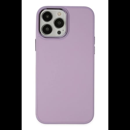 Apple iPhone 13 Pro Kılıf Asya Deri Silikon - Lila