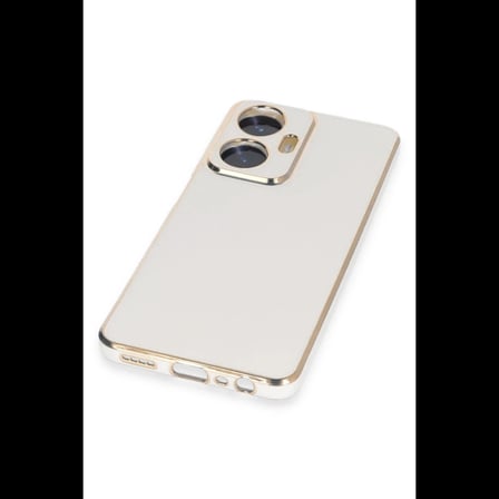 Realme C55 Kılıf Volet Silikon - Beyaz