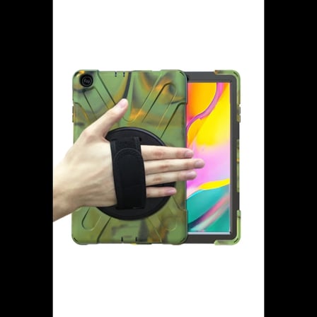 Samsung Galaxy T510 Tab A 10.1 Kılıf Amazing Tablet Kapak - Kamuflaj