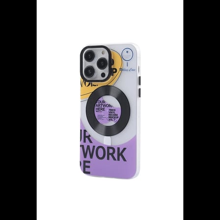 Apple iPhone 12 Pro Max Kılıf Apollo Magneticsafe Desenli Kapak - Apollo Şeffaf - 6