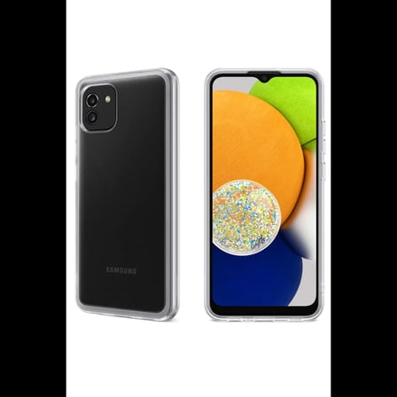Samsung Galaxy A03 Kılıf Lüx Şeffaf Silikon