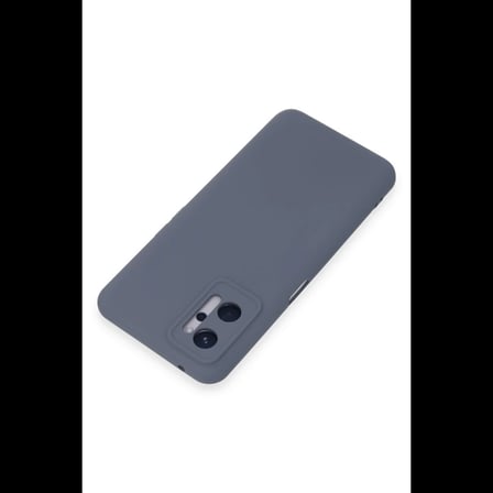 Realme 9i 4G Kılıf Nano içi Kadife Silikon - Gri