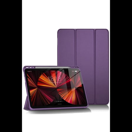 Apple iPad Pro 11 (2024) Kılıf Tablet Smart Kılıf - Mor