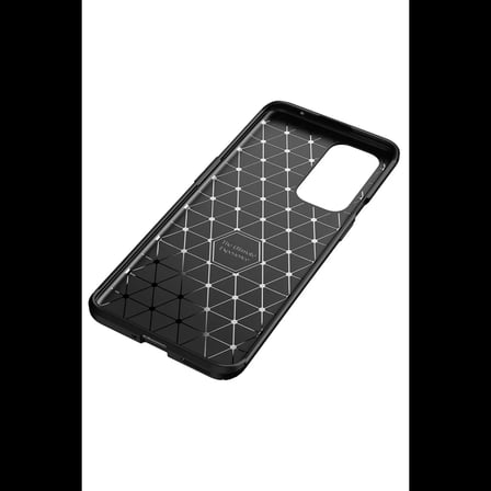 One Plus 9 Pro Kılıf Auto Focus Karbon Kapak - Siyah