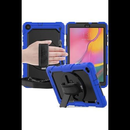 Samsung Galaxy T510 Tab A 10.1 Kılıf Pars Tablet Kapak - Mavi