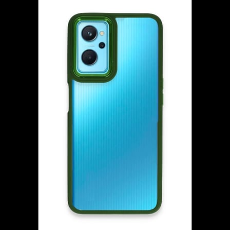 Realme 9i 4G Kılıf Dora Kapak - Haki Yeşil