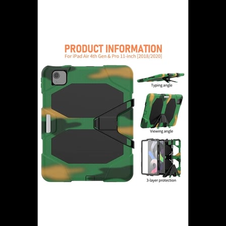 Apple iPad Pro 11 (2020) Kılıf Griffin Tablet Kapak - Kamuflaj