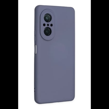 Huawei Nova 9 SE Kılıf Nano içi Kadife Silikon - Gri