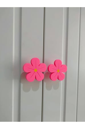KIZ ÇOCUK ODASI KULPU 5,5cm (1 ADET) - GENÇ ODASI KULPU. DOLAK KAPAK ÇEKMECE KULPU