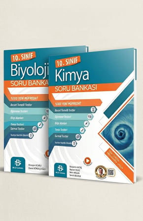 BİLGİ SARMAL 10.SINIF KİMYA VE BİYOLOJİ SORU BANKASI 
