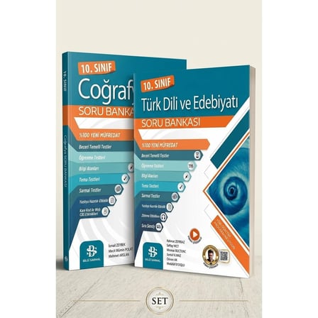 BİLGİ SARMAL 10. SINIF COĞRAFYA VE TÜRK DİLİ EDEBİYATI SORU BANKASI