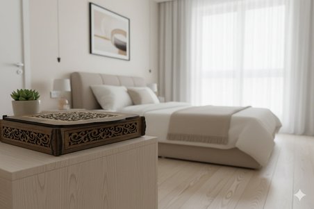 BSD DEKORATİF DESENLİ BÖLMELİ KUTU