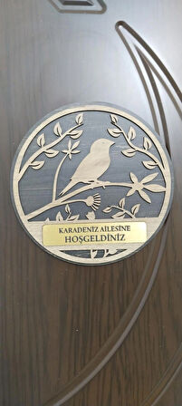 BSD DEKORATİF KUŞ FİGÜRLÜ KAPI SÜSÜ
