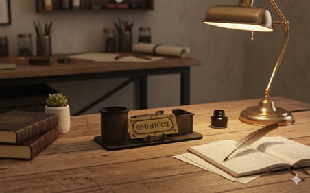 BSD Kişiye Özel Lüks Ofis Organizer Kalemlik