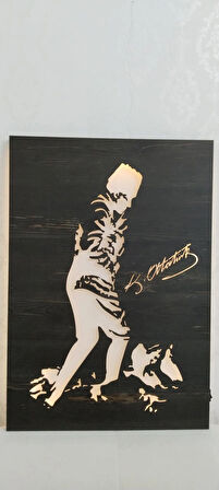 BSD Dekoratif ATATÜRK Afyon Kocatepe Portreli Ledli Tablo