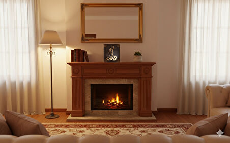 BSD Atatürk Afyon Kocatepe Figürlü Çerçeve