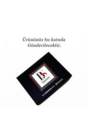 Mat Siyah Renk Erkek Kolye