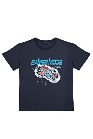 Erkek Çocuk Lacivert Tshirt - Logan