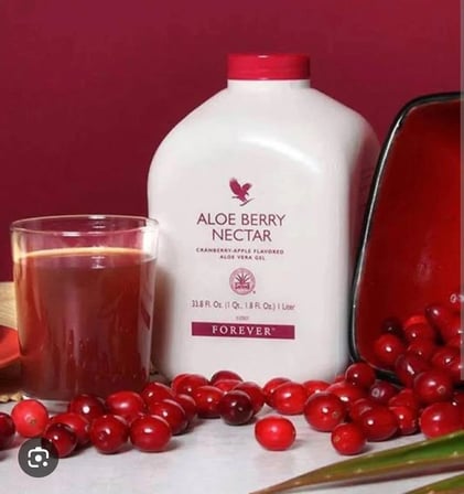 Forever Aloe Berry Nectar Aloe Vera Jel ve Elma İçeren Sıvı Takviye Edici Gıda 1 L
