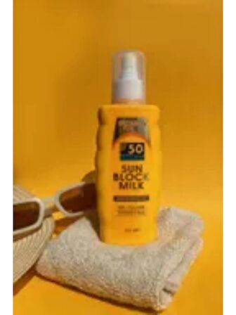 Suya Dayanaklı Leke Karşıtı 50 SPF+ 200 Ml Güneş Kremi Sütü