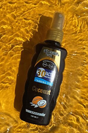 Hindistan Cevizi 30 SPF+ 150 ML Bronzlaştırıcı Yağ