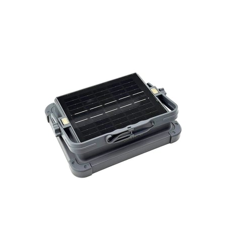 IP66 GÜNEŞ ENERJİLİ LED IŞIK SOLAR PROJEKTÖR - POWERBANK ÇAKARLI KAMP - DIŞ MEKAN PS-D002A (5468)