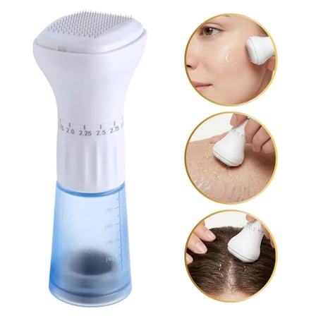 140 İğneli Serum Hazneli Dermaroller – 0-3 mm Ayarlı Dermaroller Mikro İğneli Saç, Cilt ve Vücut Bakım Aparatı (5468)