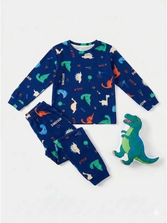 Empirme Hello Dino Alt Üst Pijama Takımı