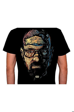 Breaking Bad Walter White Heisenberg Tişört Unisex T-shirt