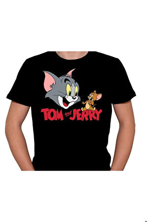 Tom And Jerry Kedi Fare Cartoon Network2 Tişört Unisex T-shirt