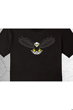 Kartal Kara Kartal Çarşı Eagle Tişört Çocuk T-shirt