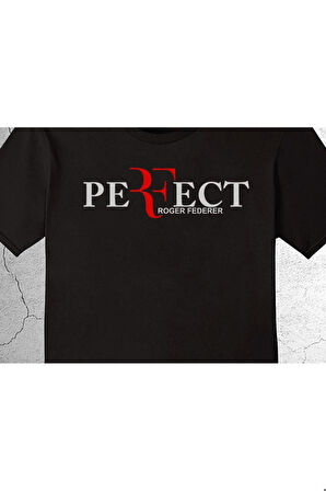 Roger Federer Tenis Cort Perfect Tişört Çocuk T-shirt