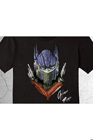 Transformers Optimus Prime Karanlık Ay Tişört Çocuk T-shirt