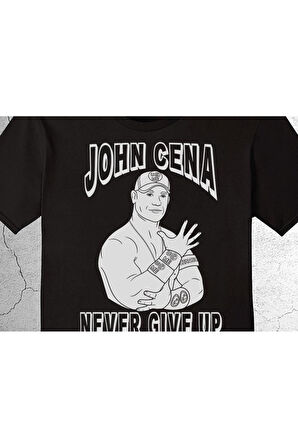 Never Give Up John Cena Tişört Çocuk T-shirt