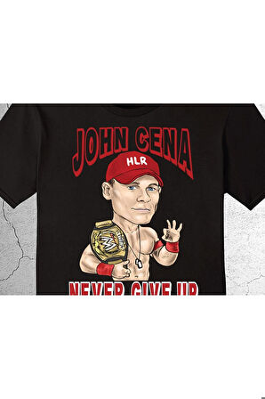 Never Give Up John Cena Tişört Çocuk T-shirt