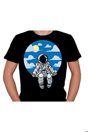 Astronot Uzay Cosmos Tişört Unisex T-shirt