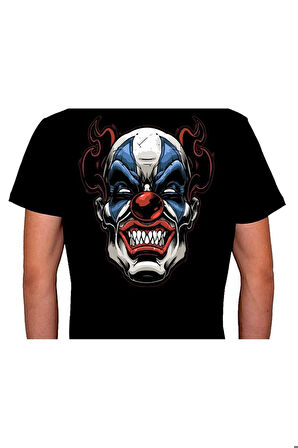 Clown Palyaço Sirk Fear Tişört Unisex T-shirt