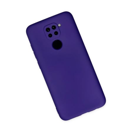 BŞK VİRGO Redmi Note 9 Kılıf Nano içi Kadife Silikon - Mor BSK2026