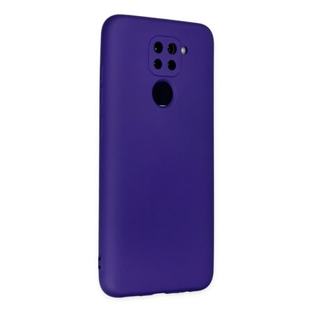 BŞK VİRGO Redmi Note 9 Kılıf Nano içi Kadife Silikon - Mor BSK2026