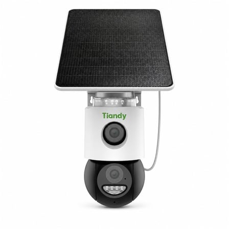TIANDY TC-H363U SPEC:9DA-4 3+3MP 4MM LENS 30 METRE DUAL LIGHT İNSAN VE ARAÇ ALGILAMA KİŞİ TAKİP PAN&TILT 4G SOLAR KAMERA BSK2026