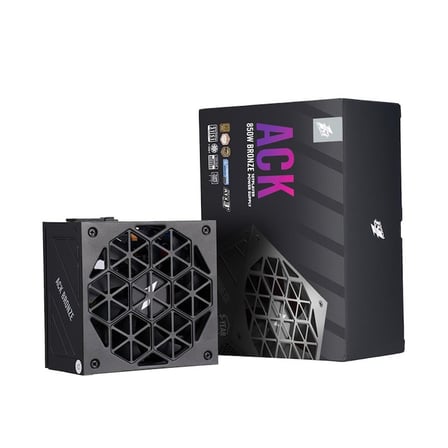 1ST PLAYER ACK 850W 80+ BRONZE AKTİF PFC 14CM FAN 5 YIL GARANTİLİ SİYAH GÜÇ KAYNAĞI BSK2026