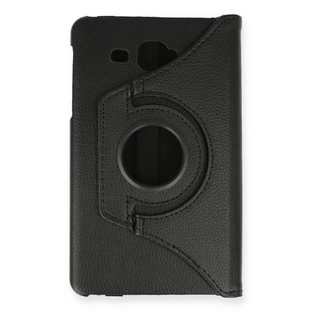 BŞK VİRGO Samsung Galaxy T280 Tab A 7 Kılıf 360 Tablet Deri Kılıf - Siyah BSK2026