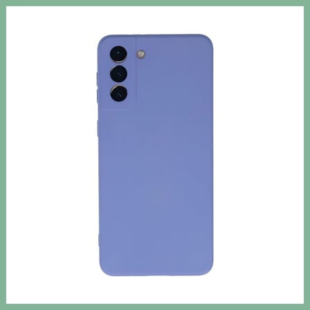 BŞK VİRGO Samsung Galaxy S21 Plus Kılıf Nano içi Kadife Silikon - Lila BSK2026