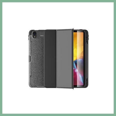 BŞK VİRGO iPad Air 4 10.9 Kılıf Tablet Focus Silikon - Siyah BSK2026