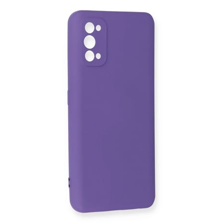 BŞK VİRGO Realme 7 Pro Kılıf Nano içi Kadife Silikon - Mor BSK2026