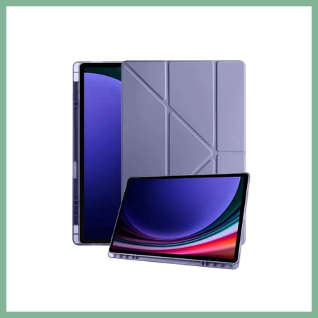 Bşk Virgo Samsung Galaxy Tab A11 Kalemlikli Mars Tablet Kılıfı - Lavender Bsk2026