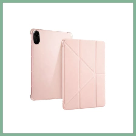 Bşk Virgo Redmi Pad 2 Kalemlikli Mars Tablet Kılıfı - Rose Gold Bsk2026