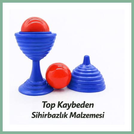 Bşk Virgo Mavi Renk Sihirli Kupa Top Kaybetme Oyunu 7 cm BSK2026