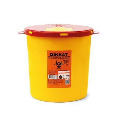 Bşk Virgo Enfekte Tıbbi Atık Kovası - 10 lt BSK2026