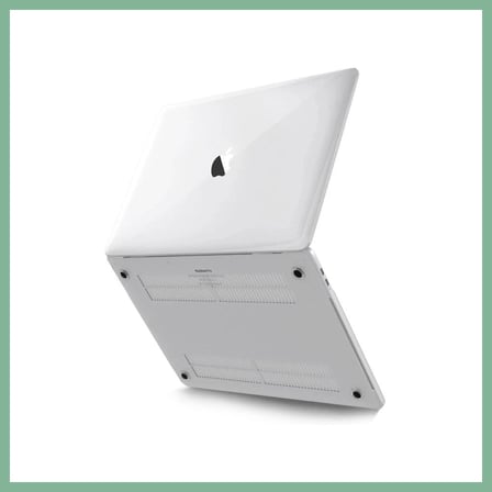 Bşk Virgo Macbook Pro 14.2 2021 Macbook Buzlu Kapak - Şeffaf BSK2026